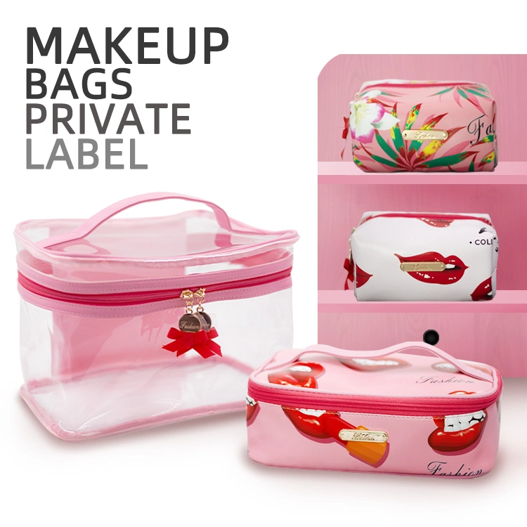 Wholesale Professional Makeup Organizer PVC Cosmetic Bag, Excluding Freight