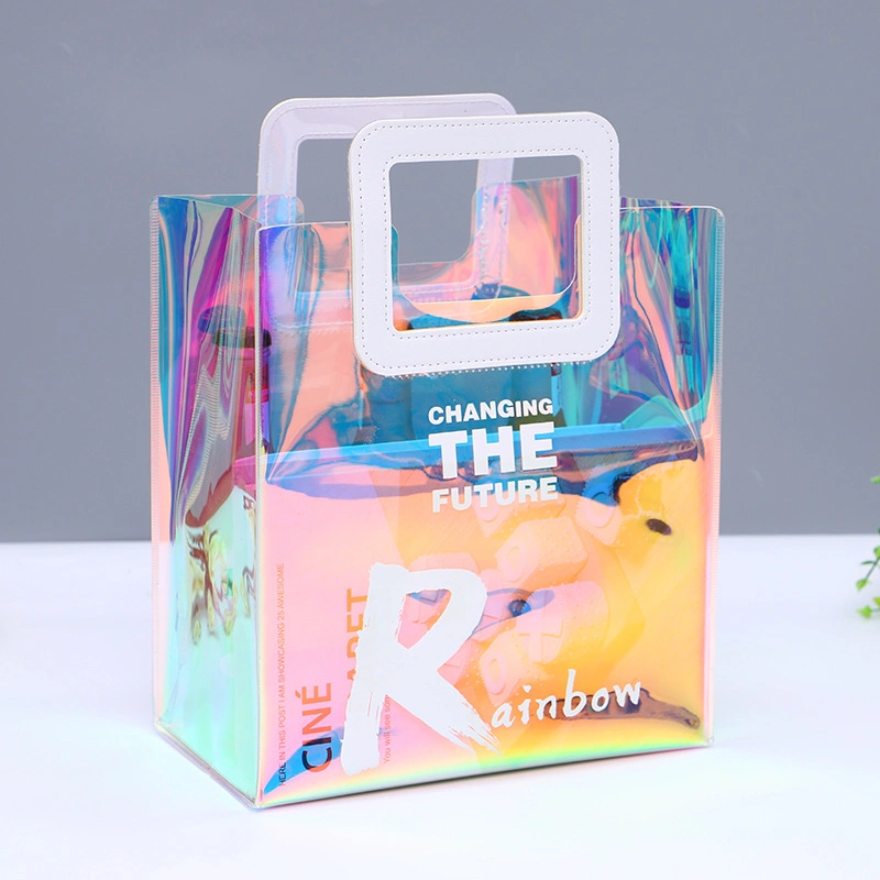 Clutches Women Chic Laser Holographic Bag Shopping Bags Females Korean Style Portable Harajuku Handbags