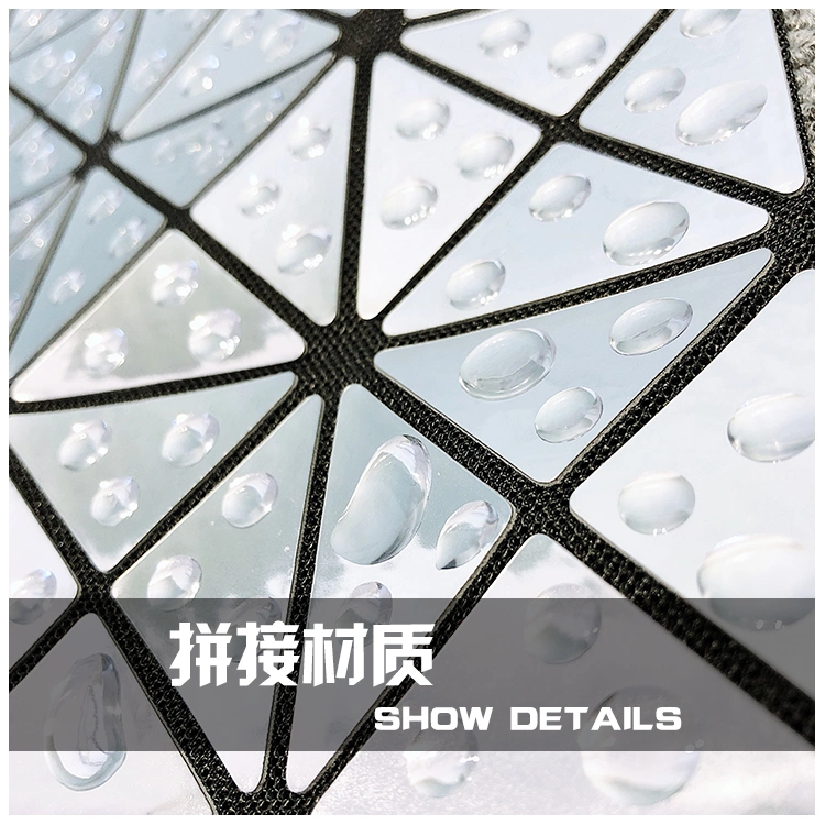 2020 New Arrival Big Capacity Holographic Waterproof Transparent Tote Bag Clear PVC Jelly Bags Handbags Women
