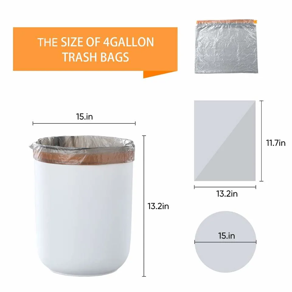 20L 30L Household 100% Compound Corn Starch Biodegradable Garbage Bag