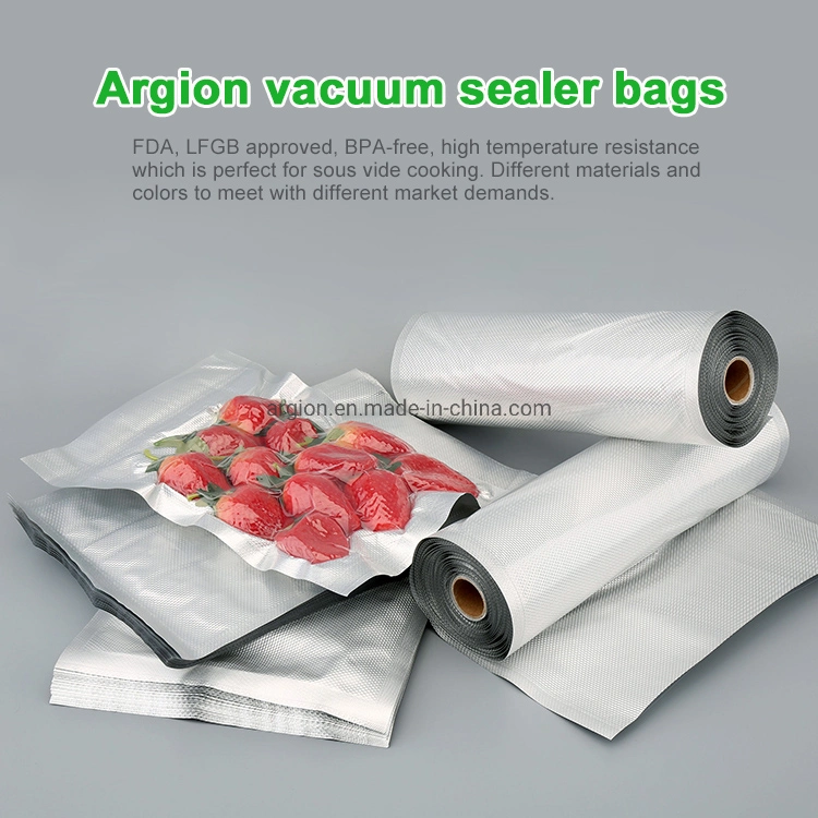 Custom Compound Aluminum-Aluminum Food Packaging Vacuum Roll Bag with FDA