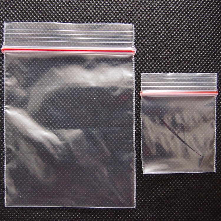 Custom Printed Resealable Bag LDPE Zip Lock Bag Self Adhesive Bag