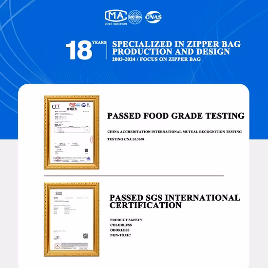 Custom Matte Frosted EVA Slider Zipper Bag Plastic Packing Storage Pouches Resealable Zip Lock Bags